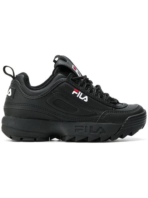 Lyst - Fila Disruptor Low Sneakers in Black