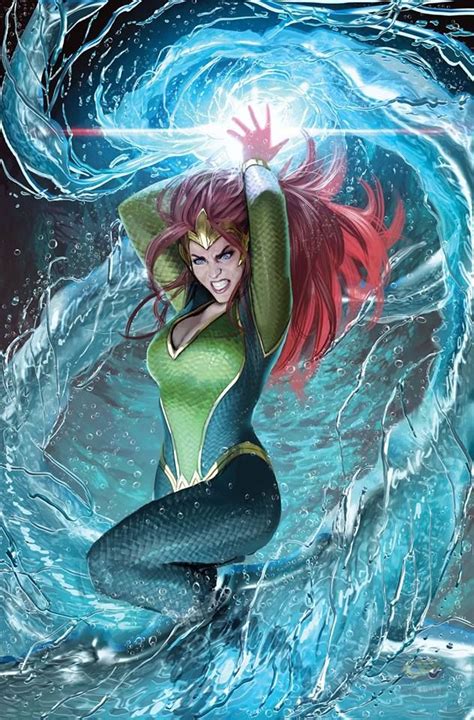 Mera (Aquaman vol.8 #26) Art by Stjepan Šejić | Comic art, Dc comics art, Comics