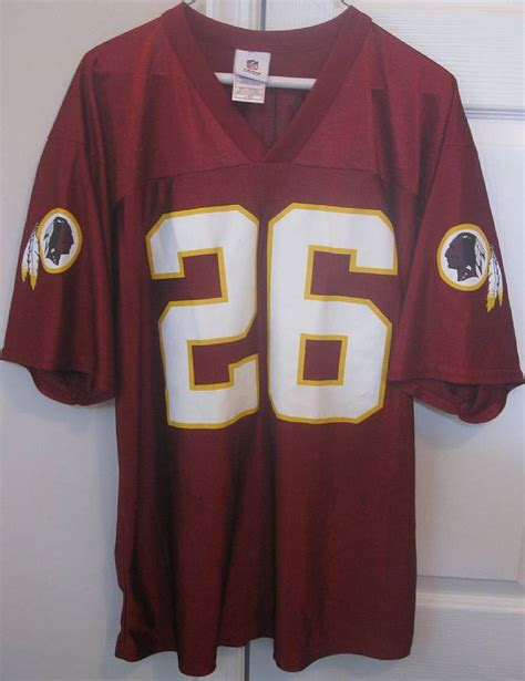 NFL Washington Redskins Clinton Portis #26 Jersey Adult Large – RonSusser.com