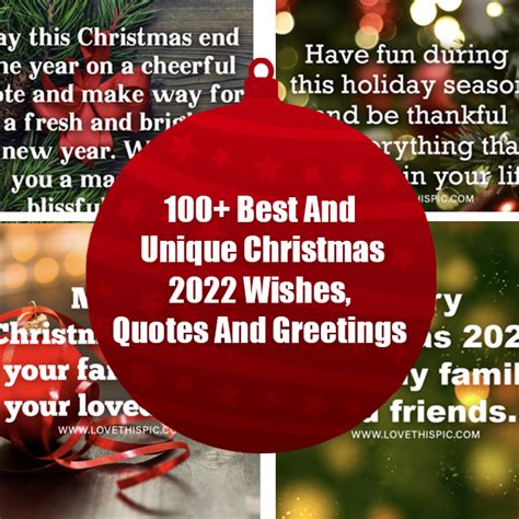 100+ Best And Unique Christmas 2022 Wishes, Quotes And Greetings