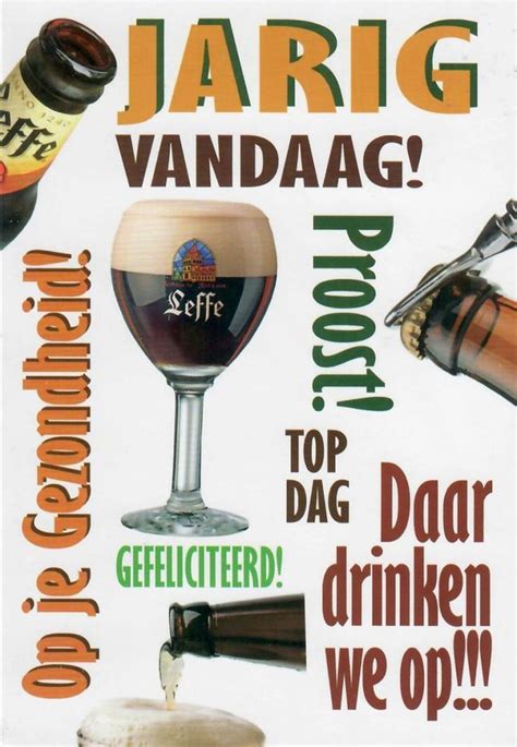 Proost! van harte gefeliciteerd... met je verjaardag! - Wenskaarten groothandel Poskaart ...