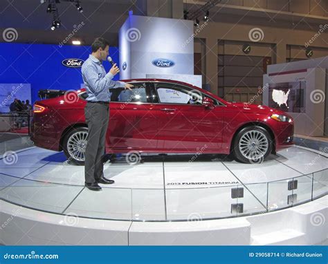 Ford Fusion Titanium editorial stock image. Image of titanium - 29058714