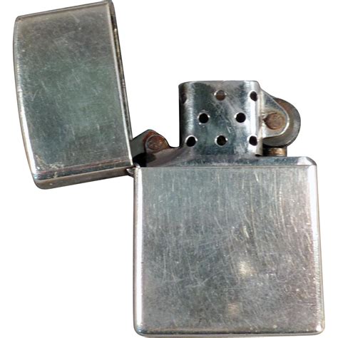 Vintage Zippo - Basic Cigarette Lighter from ogees on Ruby Lane