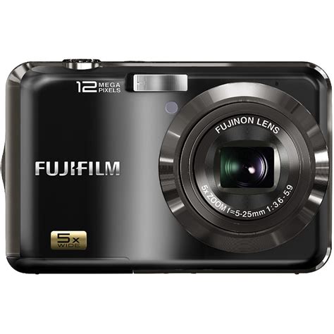 Fujifilm AX200 12 MP Digital Camera (Black) 16009307 B&H Photo