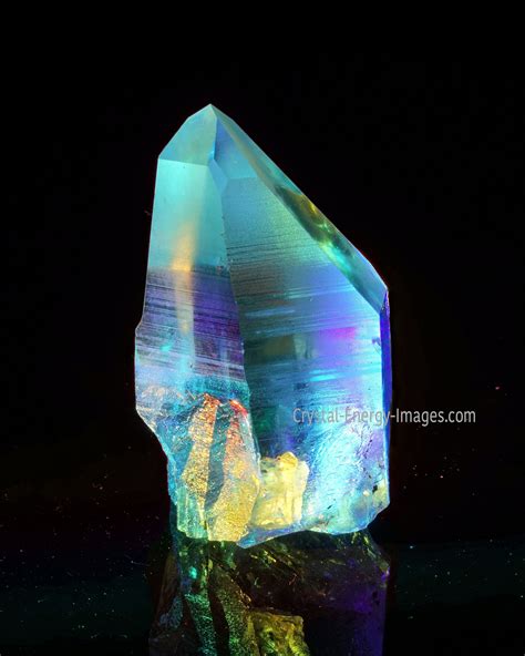 Lemurian Seed Crystal Photo / Lemurian Crystal / Rainbow - Etsy | Lemurian crystal, Rainbow ...