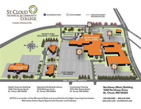 Campus Hours, Directions, and Maps | St. Cloud Technical & Community College