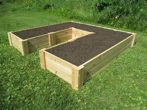 Amazon.com: U-Shaped Cedar Raised Bed 6'x6': Industrial & Scientific