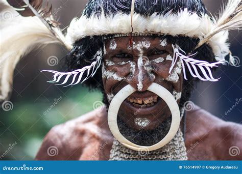 Traditional Outfit in Papua Indonesia Editorial Photography - Image of ...