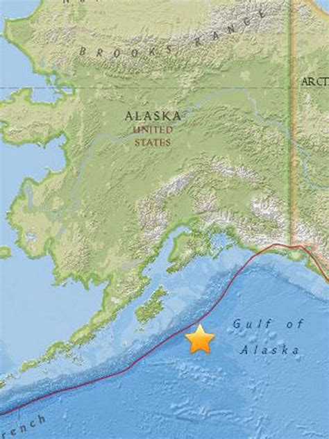 Alaska Current Map