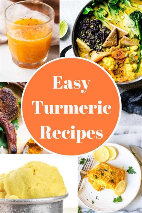 Delicious and Easy Turmeric Recipes - Slow The Cook Down