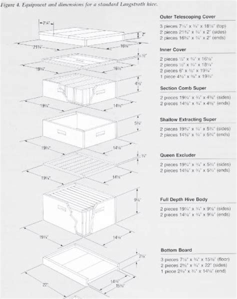 Langstroth Hive Dimensions