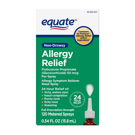 Nasal Spray For Allergies Flonase / Up And Up Allergy Relief Nasal Spray Metered Target ...