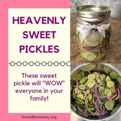 The Ultimate Sweet Pickle