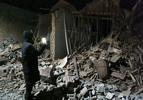 Earthquake in northwestern China kills at least 111 people in Gansu and ...