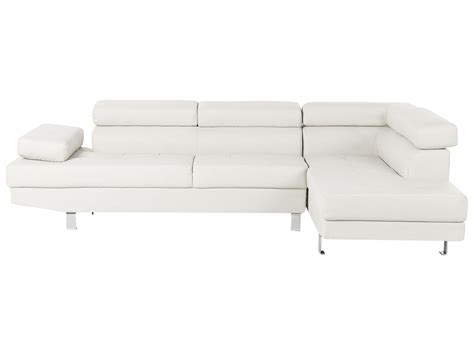 White Leather Sectional Sofa Uk | Cabinets Matttroy