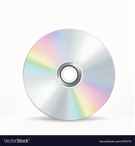 CD-DVD disc Royalty Free Vector Image - VectorStock