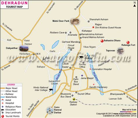 Road Map Of Dehradun