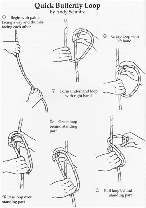 Easy Way to Tie Alpine Butterfly Knot - Lauderdale Natithem