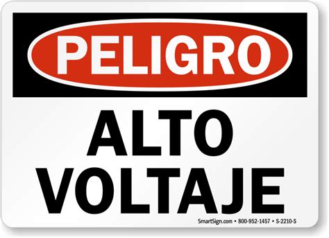 Spanish Safety Signs | Custom Spanish Safety Signs