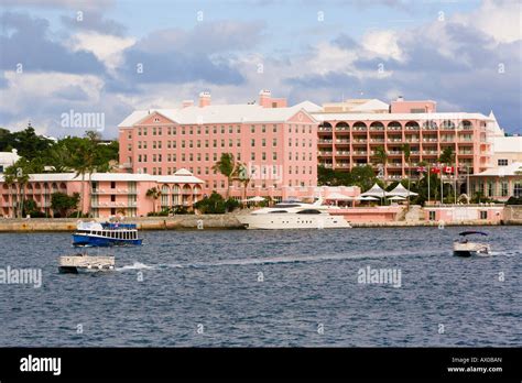 Bermuda, Hamilton, Fairmont Hamilton Princess Hotel Stock Photo - Alamy