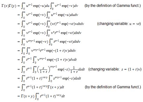 Beta function