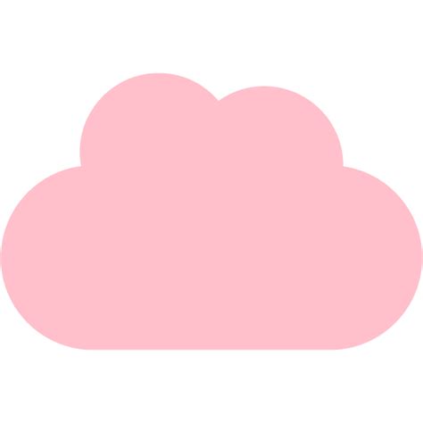 Pink cloud 5 icon - Free pink cloud icons