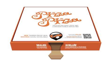 Pizza Pizza reveals new tamper-proof pizza box design