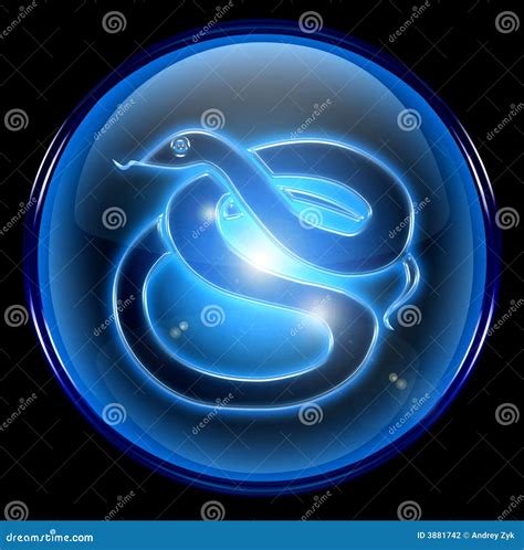 Snake Zodiac icon stock illustration. Illustration of chinese - 3881742