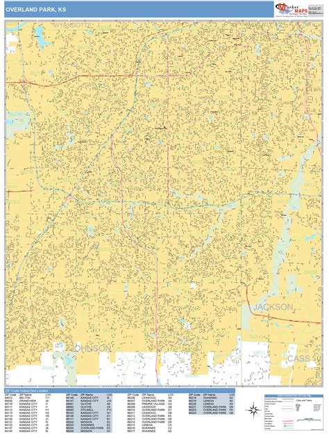 Overland Park Kansas City Map