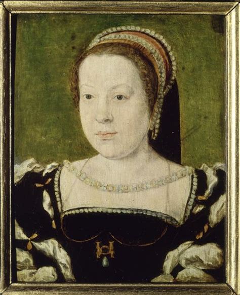 ca. 1533 Catherine de Medicis, reine de France as when she arrived in France by Corneille de ...