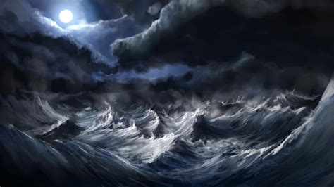 Dark Ocean Storm Wallpapers - Top Free Dark Ocean Storm Backgrounds ...