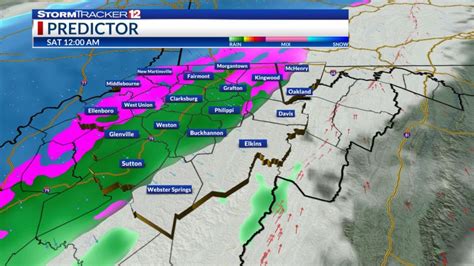 How much snow is WV going to get?