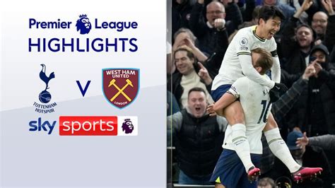 Tottenham 2-0 West Ham | Premier League highlights | Video | Watch TV ...