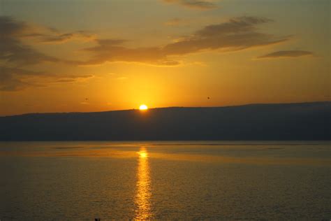 Sunset on the Sea of Galilee. taken by LaurenDiNovi | Sunset, Water, Sea of galilee