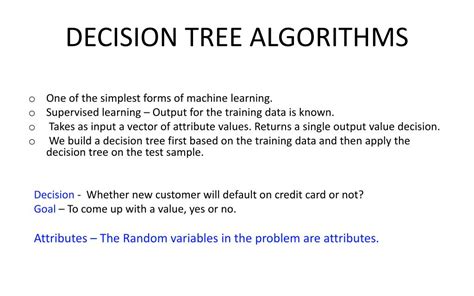 PPT - Decision Tree Learning Algorithms PowerPoint Presentation, free ...