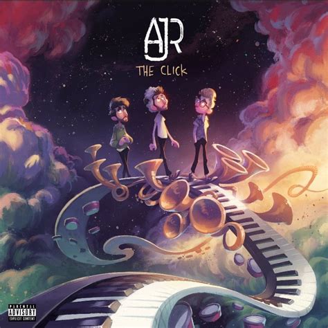 AJR's new album The Click comes out June 9th! | Album art, Album covers ...