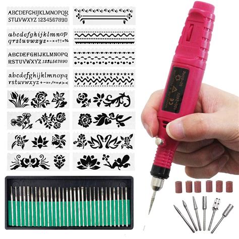 Engraving Tool Kit, Electric Micro Engraver Pen, Electric Engraver Pen ...