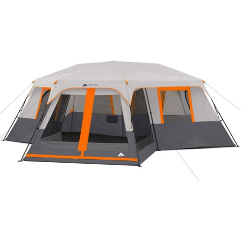 Ozark Trail 12-Person 3-Room Instant Cabin Tent with Screen Room - Walmart.com - Walmart.com