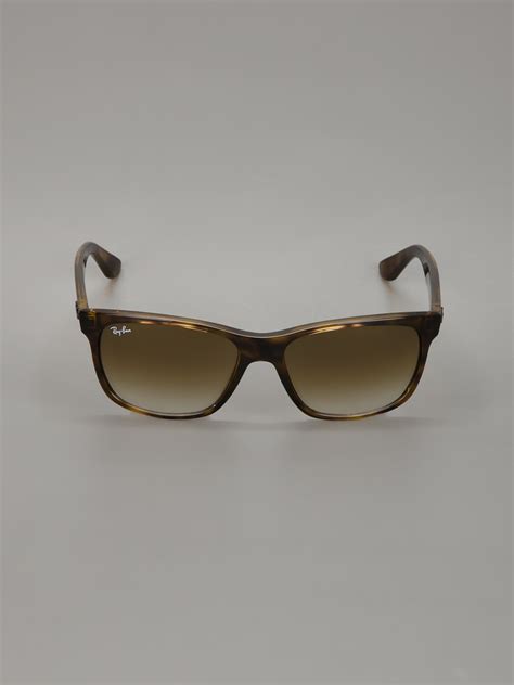 Ray-ban Tortoise Shell Sunglasses in Brown for Men | Lyst