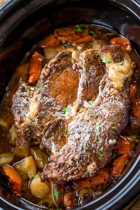 Pot Roast In Slow Cooker On High at Donald Wilbur blog