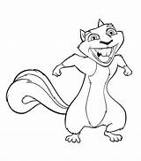 Over The Hedge Coloring Pages Rj sketch template
