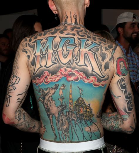 Machine Gun Kelly's Tattoos: How Many Does the Artist Have and Meaning ...