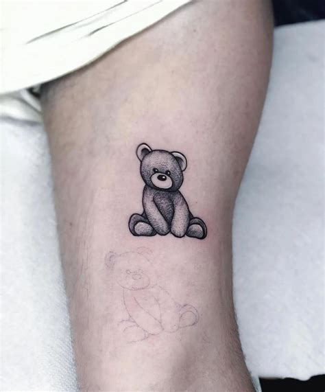 Teddy Bear Tattoo in 2021 | Teddy bear tattoos, Bear tattoo designs, Bear tattoos