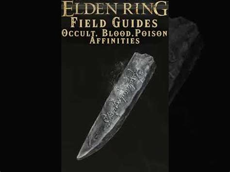 Black Whetblade - Poison, Bleed OR Occult - Field Guide - Elden Ring Field Guides - YouTube