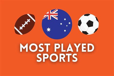 Most Played Sports in Australia [RANKED]