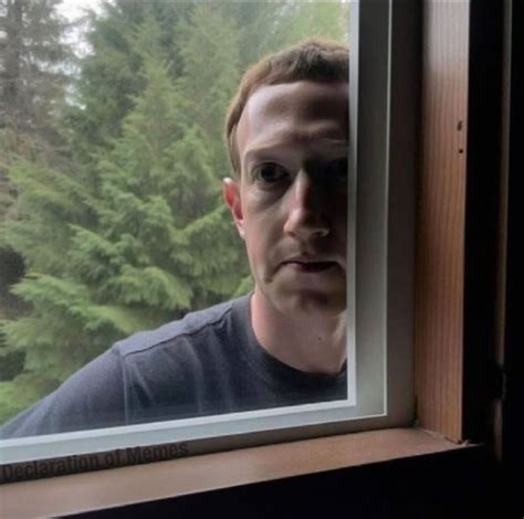 @gabe • Zuck every time there’s a bird at his window… • Threads