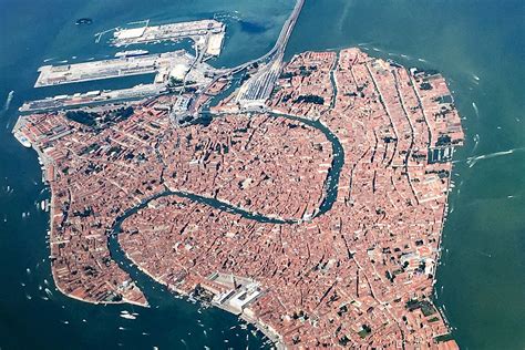 Aerial view of Venice, Italy | Aerial view of Venice, Italy | Flickr