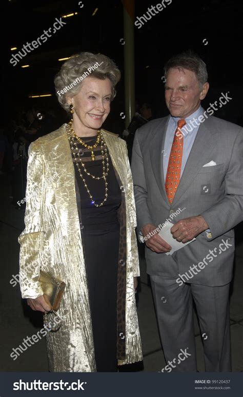 Actress Dina Merrill Husband Actor Ted Stock Photo (Edit Now) 99120437