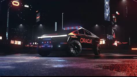 Tesla Cybertruck Cop Car Teased By Oracle - DAX Street