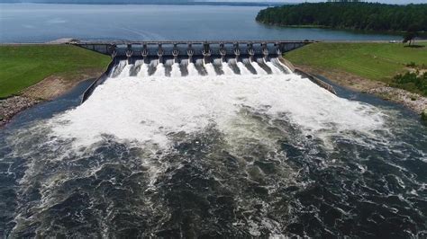 VIDEO- Exclusive Drone Video of the Toledo Bend Reservoir Flood Gates